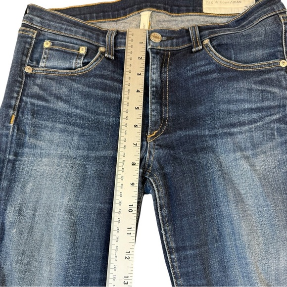 Rag & Bone Dark Blue Skinny Jeans Women's Size 30 - Picture 5 of 8